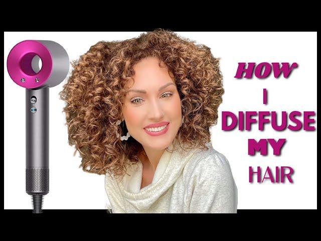 HOW I DIFFUSE MY CURLY HAIR | The Glam Belle