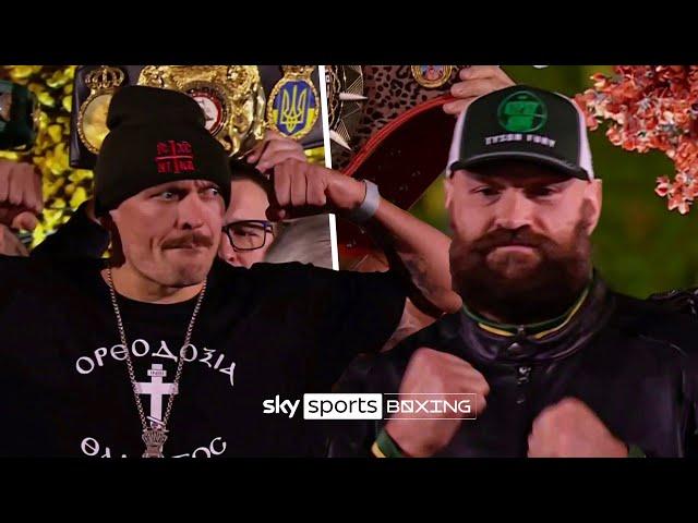 IN FULL! Oleksandr Usyk and Tyson Fury WEIGH IN ahead of rematch 