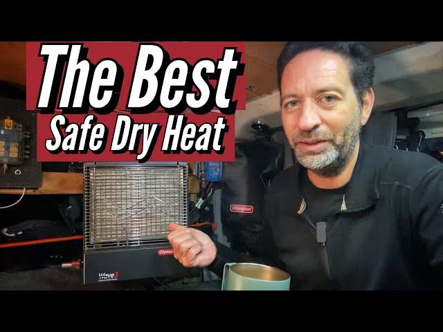 The Best & Safest Heater For Vanlife - Olympian Wave 3 Propane Safety Heater