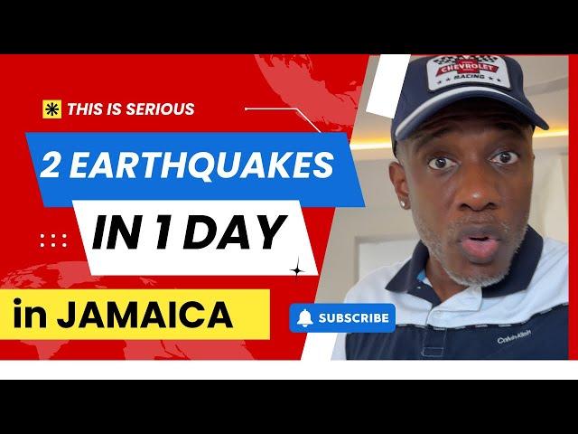 2 Earthquakes in 1 Day in Jamaica!!! @MeetTheMitchells