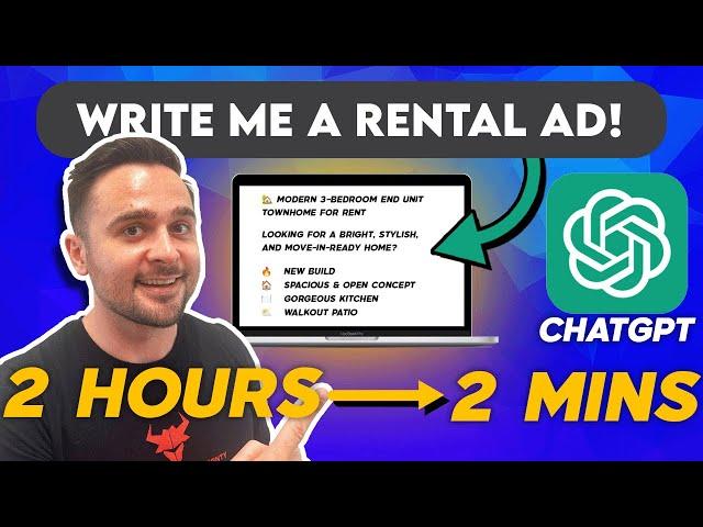 How to Write a Rental Listing to Find Tenants with ChatGPT (Fast & Easy!)