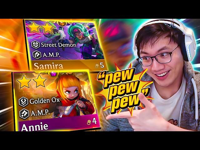 5 AMP Samira and Annie Hit EVERYTHING (Bonus Projectiles Go Crazy)