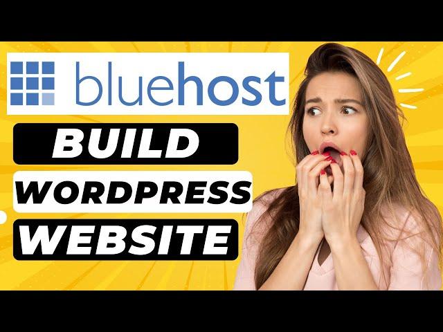 How To Build A WordPress Website With Bluehost (2024)  | WordPress Tutorial!