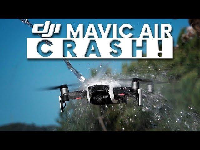 DJI MAVIC AIR CRASH!!!