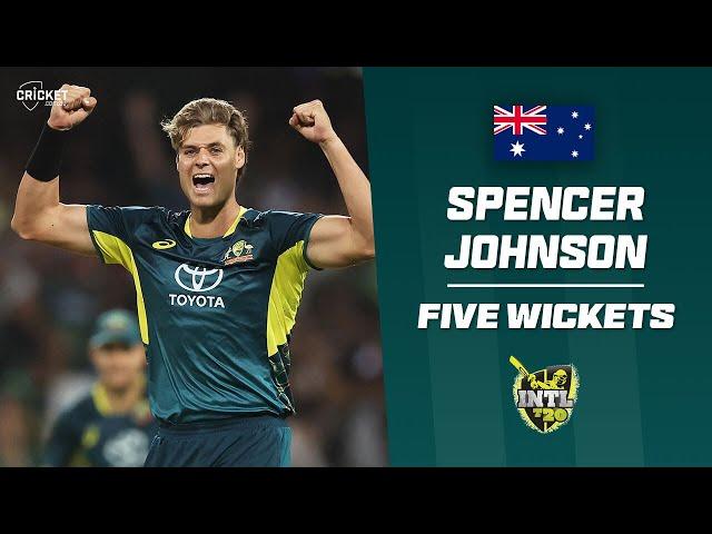 Johnson tears through Pakistan for maiden five-for | T20I Series 2024-25