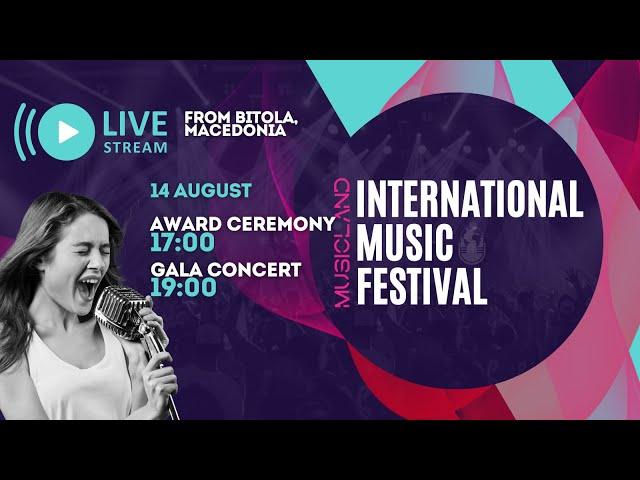 MUSICLAND 2024 | LIVE STREAM  | 14 AUGUST (WEDNESDAY) | AWARD CEREMONY: 17:00