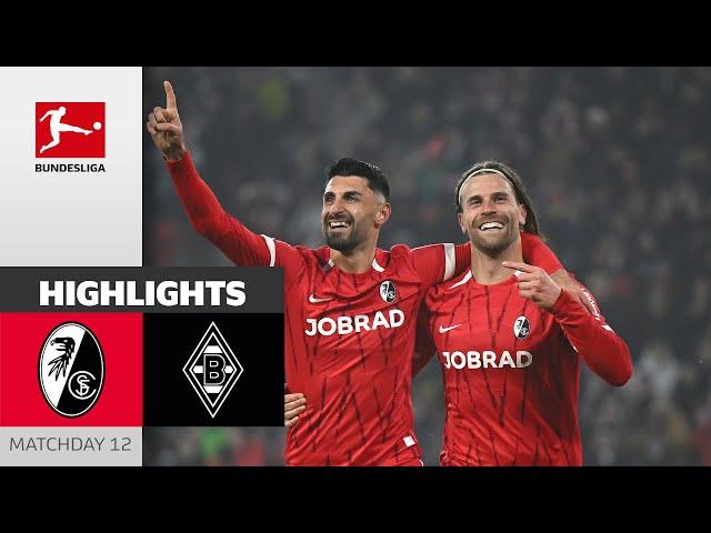 Höler Leads Freiburg To Win! | SC Freiburg - Borussia M'gladbach 3-1 | Highlights | Bundesliga