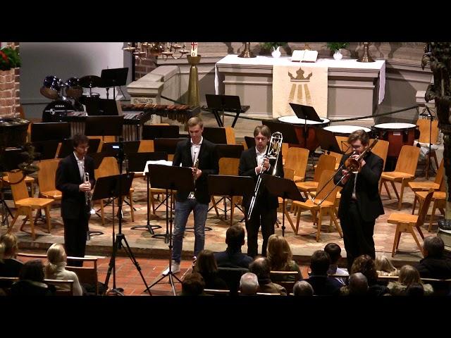 bQuarter performs Christmas Jazz Medley  (L.Niehaus)