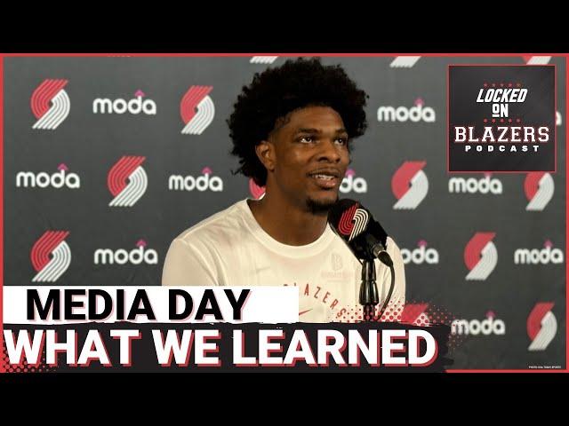 What We Learned from Portland Trail Blazers Media Day: From Ayton to Avdija to Lottery Balls