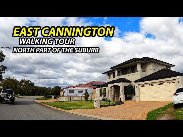 EAST CANNINGTON, Perth, Western Australia (Walking Around the Northern Part of the Suburb), 4K