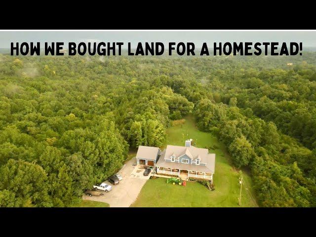 OUR STORY: How We Purchased 60 acres in our 20's & you can too! #homesteading #farmlife