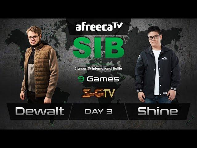 [ENG] International Battle Dewalt vs Shine (PvZ) - Starcraft Remastered (StarCastTV English)