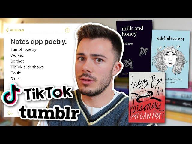 the cult of notes app poetry  (rupi kaur, gabbi hanna, megan fox, tumblr, and tiktok slideshows)