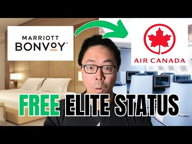 Marriott Bonvoy Titanium Elites Get FREE Seats Upgrades on Air Canada (BEGINNERS Status Match Guide)