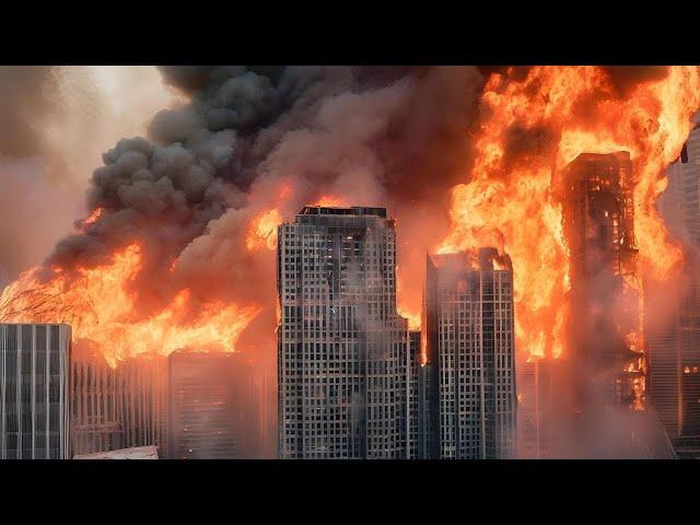 2 minutes ago! More than 190,000 of victims in Israel! Wind intensified the fires
