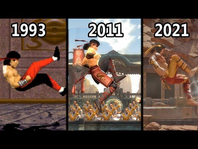 Evolution of Liu Kang's Bicycle Kick (1993-2021)