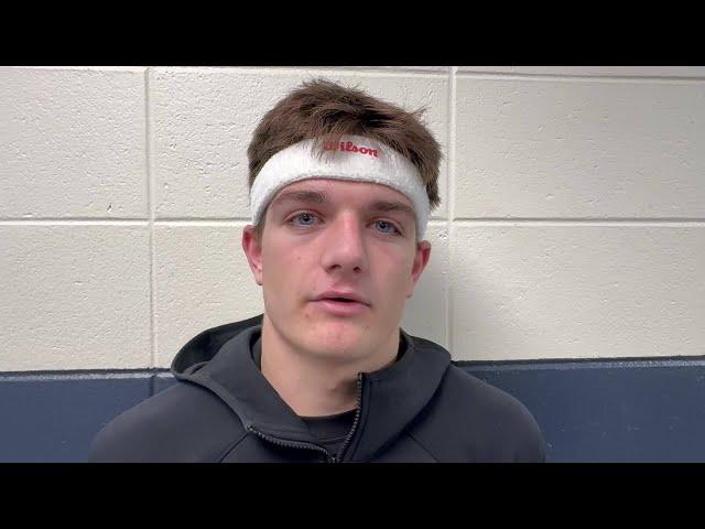 Parker Weir talks about South Vermillion's win over Cloverdale