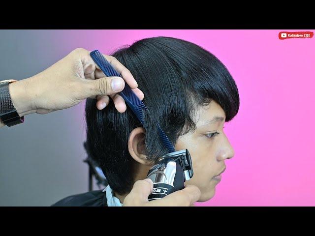 Basic Men Haircut - Clipper Work - Comma Hairstyle