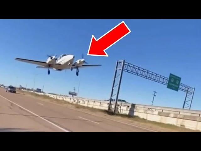 PLANE CRASHES INTO CARS - Daily dose of aviation