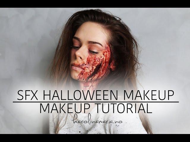 SFX HALLOWEEN MAKEUP TUTORIAL