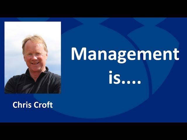 Managing People explained in 6 minutes - by Chris Croft