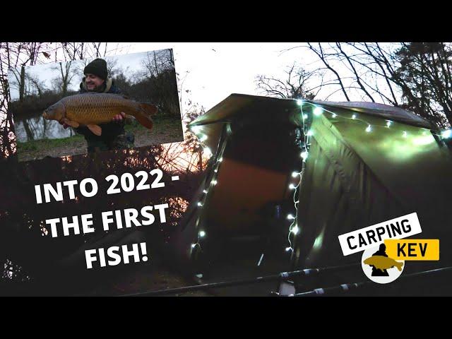 INTO 2022 - The first fish! Carp Syndicate Fishing in 2022 - Carping Kev