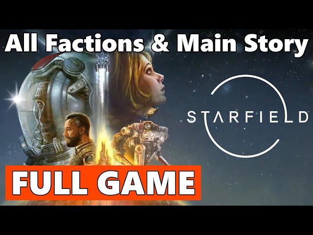 Starfield Full Walkthrough Gameplay - No Commentary (PC Longplay) All Faction & Main Quests