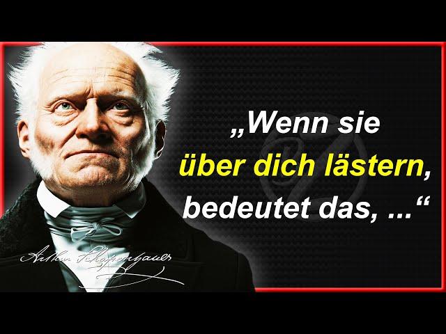 Die klügsten Zitate von Arthur Schopenhauer sind hörenswert - Beste Zitate