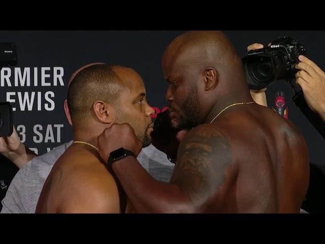 UFC 230: Weigh-in Faceoffs