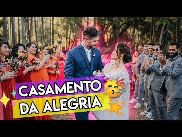 VLOGAO CASAMENTO DA ALEGRIA ENFIM NOSSA FESTA DE CASAMENTO‍️‍️