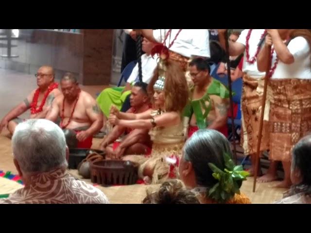 Ava ceremony at Samoan Language Symposium 2018 at BYU Provo, part 1.