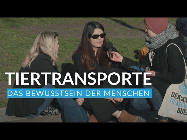 Realitätscheck Tiertransporte - Straßenbefragung Teil 2