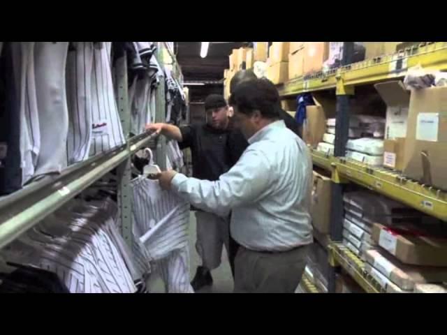 Robbie's First Base Tours The Steiner Warehouse | Steiner Sports Memorabilia