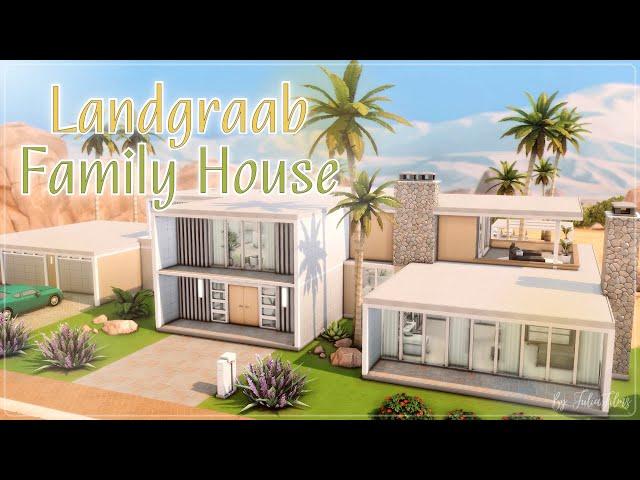 Дом Семьи Ландграаб│Строительство│Landgraab Family House│SpeedBuild│NO CC [The Sims 4]