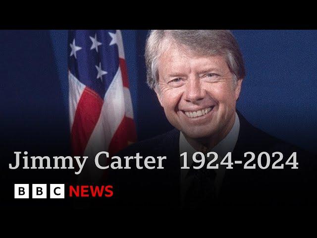 Former US President Jimmy Carter dies aged 100 | BBC News