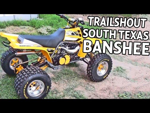 TrailBlogger's TrailShout Kevin Galindo South Texas Banshee Wheelies ATV Repair Restore Trail Rides