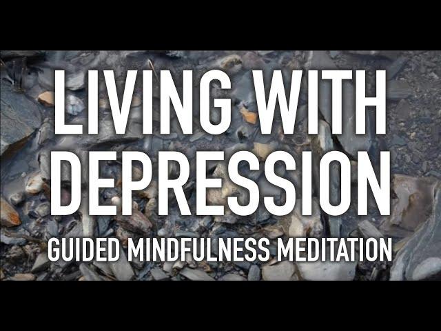 Guided Mindfulness Meditation on Depression - 20 minutes - help to cope