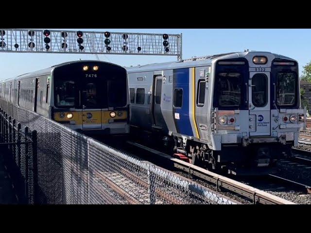 Fast paced LIRR Woodside PM Rush. M3/M7/M9’s/diesels/Flying Yankees. 5/25/23