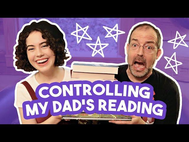 I Controlled My Dad's Reading for a Week [CC]