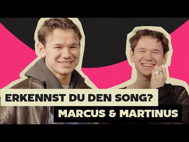 Wieviele Songs hast DU erraten?  | FINISH THE LYRICS MIT @marcusandmartinus