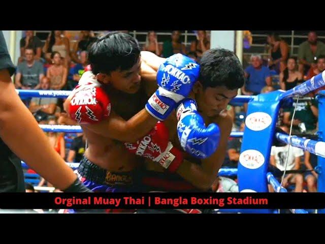 BRUTAL Body SLAMS: Janai 2  Titan Fight Club Vs Dan Napha Sor. Sakulkeeaw  | Original Muay Thai