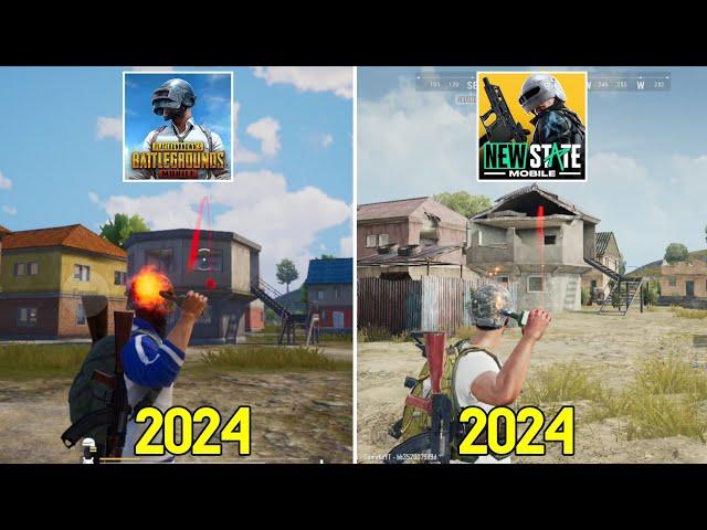 PUBG Mobile vs New State - Details and Physics Comparison