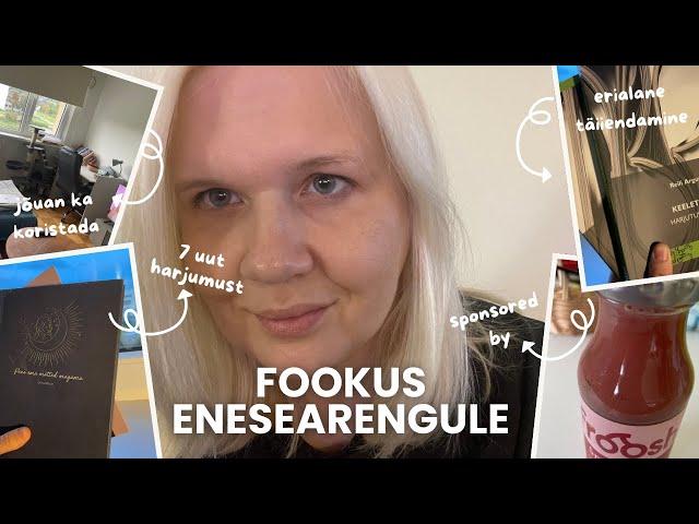 Jutustamise VLOG ühe päeva tegemistest– Fookus enesearengul ja harjumuste muutmisel