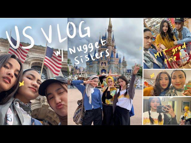 24 JAM NGE-VLOG SAMA NUGGET SISTERS | MIT Graduation Trip Vlog