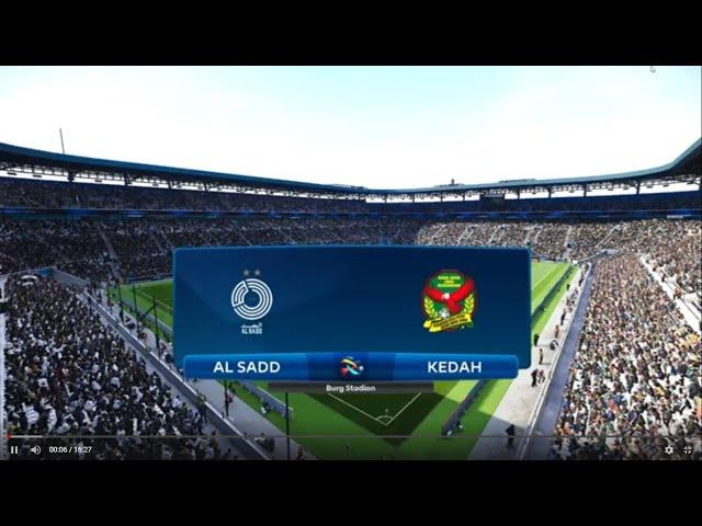 PES 2021 I AFC Champions League Group Stage I Al Sadd SC VS Kedah #pes2021 #afc #kedah #razorpatch