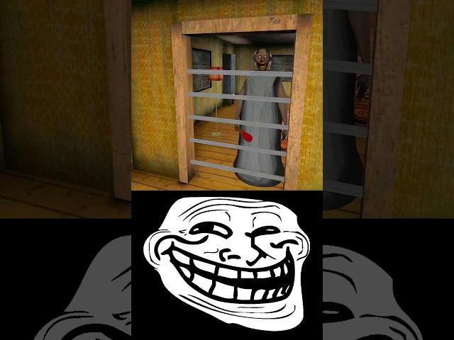 Granny 2 Door Escape Trollface Edit #granny #door #escape #trollface #edit #shorts