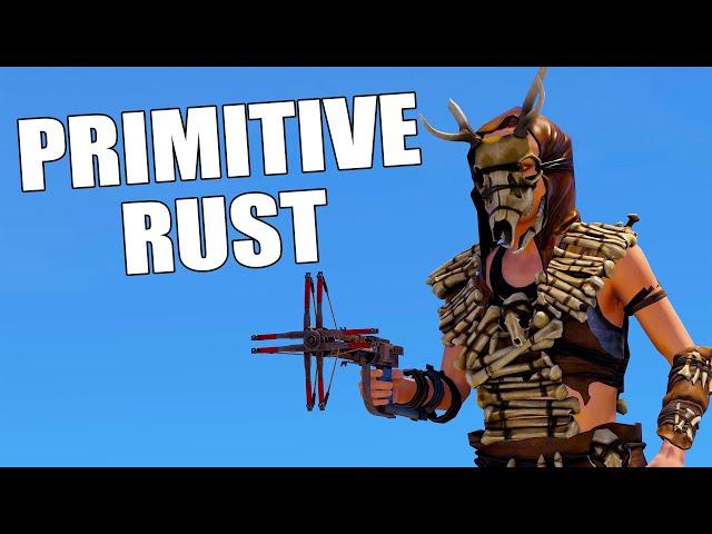 i played primitive rust...