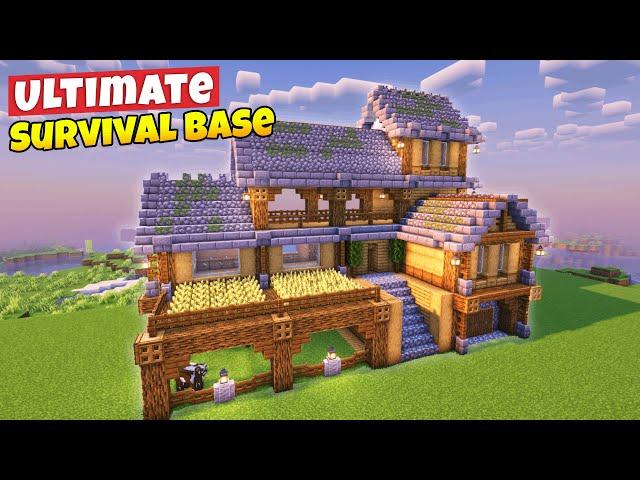 Minecraft Ultimate Survival House Tutorial️