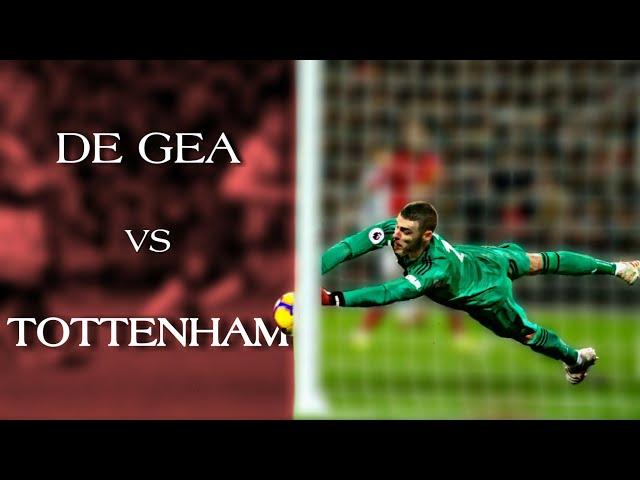 This is Why DE GEA Becomes a BEAST when he Meets TOTTENHAM! • HD