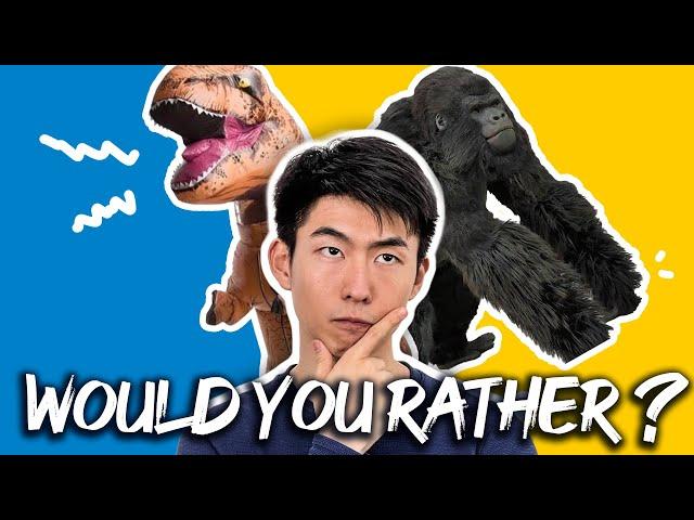 Would you rather...? Game Time  | 3 Musketeers